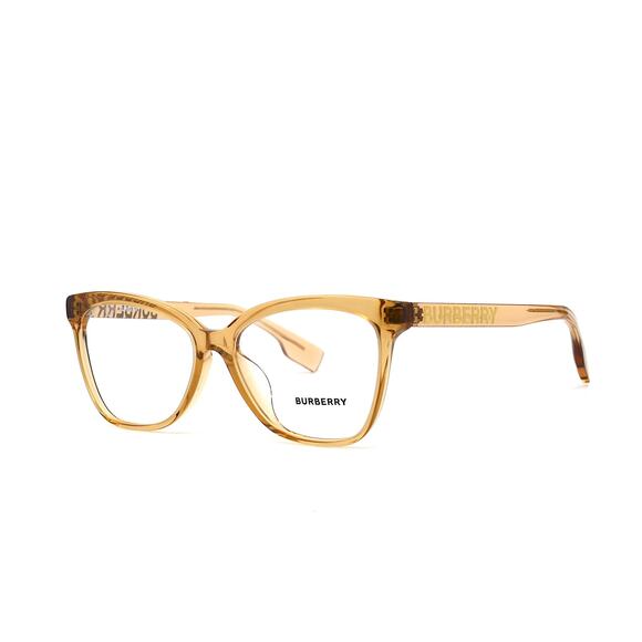 BURBERRY BE2364F 3779 BROWN CRYSTAL AUTHENTIC EYEGLASSES FRAME - Picture 1 of 11